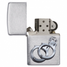 Zippo aansteker handcuff open