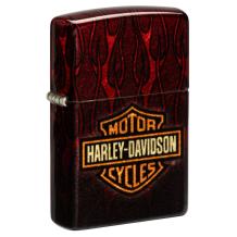 Zippo aansteker Red Flame Harley Davidson