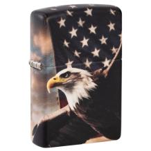 Zippo Aansteker Eagle USA Flag Design