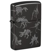 Zippo aansteker Dinosaur Skeletons Design