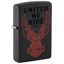 Zippo aansteker Harley Davidson United We Ride