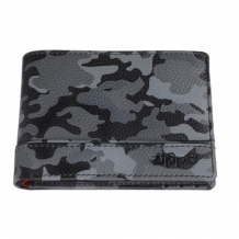 Zippo portemonnee creditcard only camo grey voorzijde