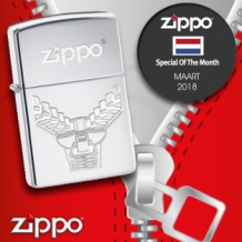 Zippo aansteker Zippo van de maand maart 2018