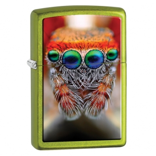 Zippo aansteker spider eyes