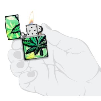 Zippo aansteker Weed