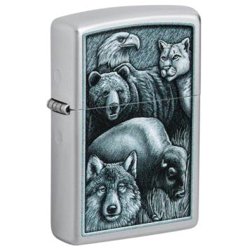 Zippo aansteker Fierce Animals