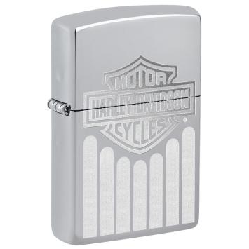 Zippo aansteker Harley Davidson Silver Logo