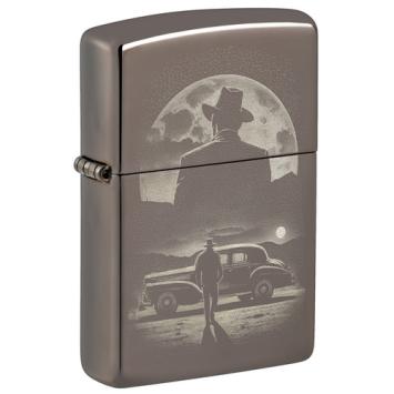 Zippo aansteker Vintage Car and Man Design