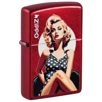 Zippo aansteker Vintage pinup design