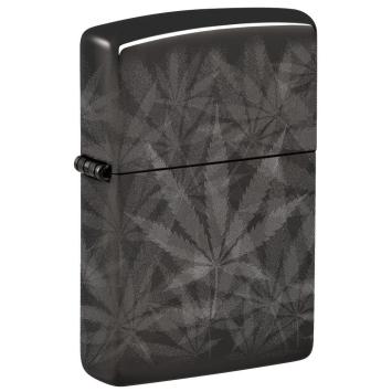 Zippo aansteker Dark Cannabis Design